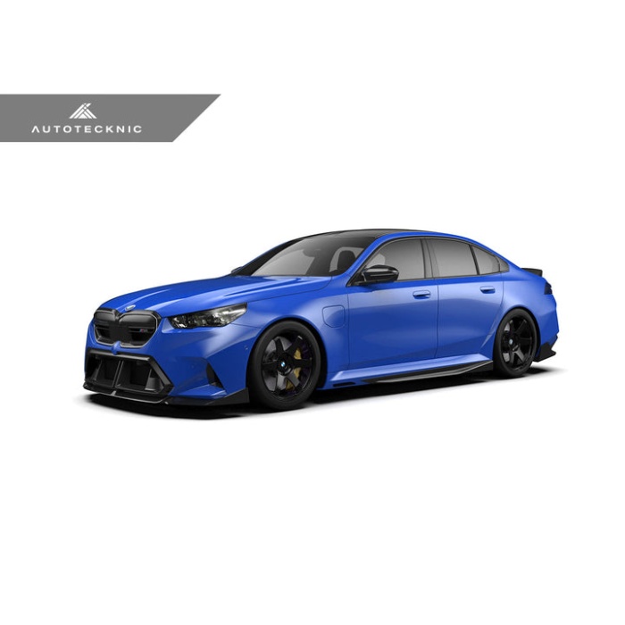 AutoTecknic G90 / G99 M5 Dry Carbon Side Skirt Extension Set - V2
