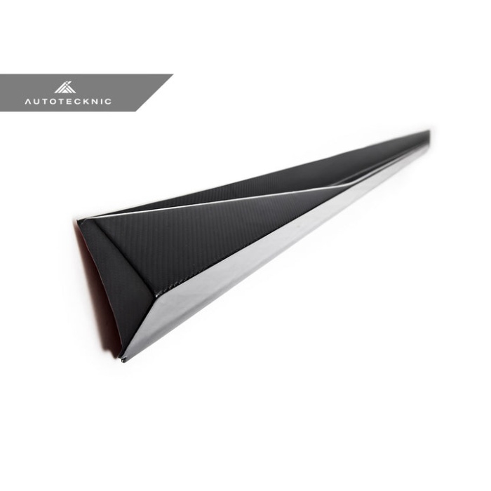 AutoTecknic G90 / G99 M5 Dry Carbon Side Skirt Extension Set - V2