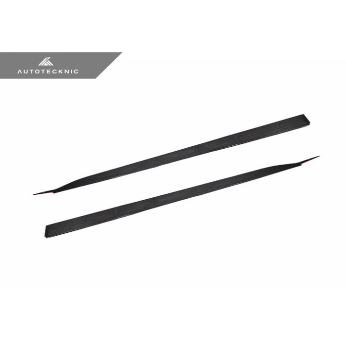 AutoTecknic G90 / G99 M5 Dry Carbon Side Skirt Extension Set - V2