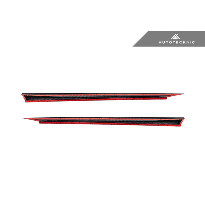 AutoTecknic G90 / G99 M5 Dry Carbon Side Skirt Extension Set - V2