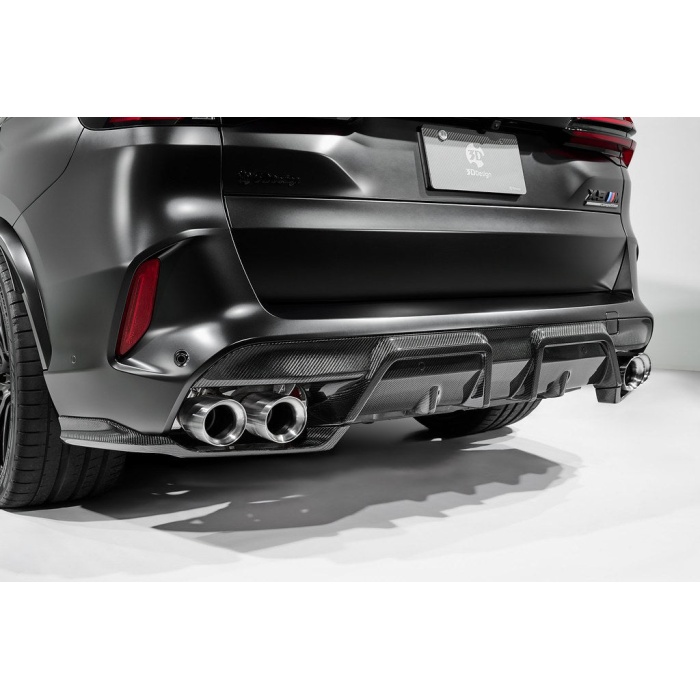 3D Design F95 X5M Carbon Rear Diffuser Set