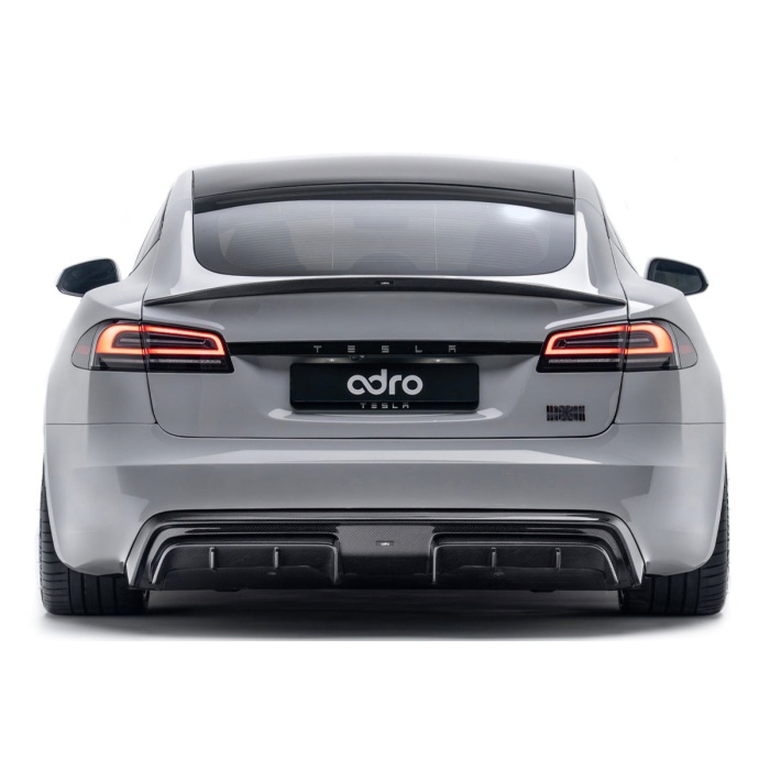 ADRO Tesla Model S Carbon Fiber Rear Diffuser