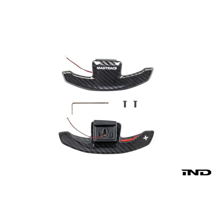 MadTrace BMW G9X M5 / G60 5-Series Magnetic Shift Paddle Set - Carbon