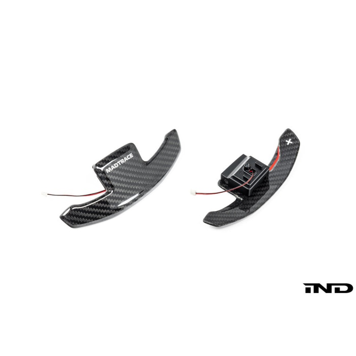 MadTrace BMW G9X M5 / G60 5-Series Magnetic Shift Paddle Set - Carbon