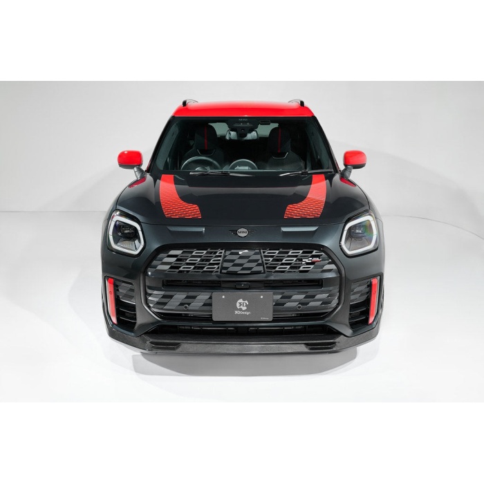 3D Design MINI U25 Countryman JCW Carbon Front Lip