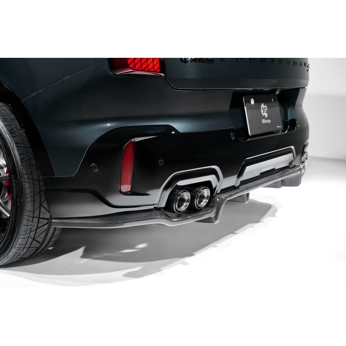 3D Design MINI U25 Countryman JCW Carbon Rear Diffuser