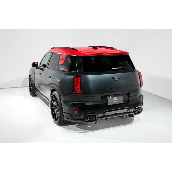 3D Design MINI U25 Countryman JCW Carbon Rear Diffuser