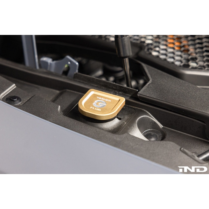 Goldenwrench Blackline Performance BMW M Car (S63 / S68) Engine Cap Cover Set - CCB Gold Cap Complete Set