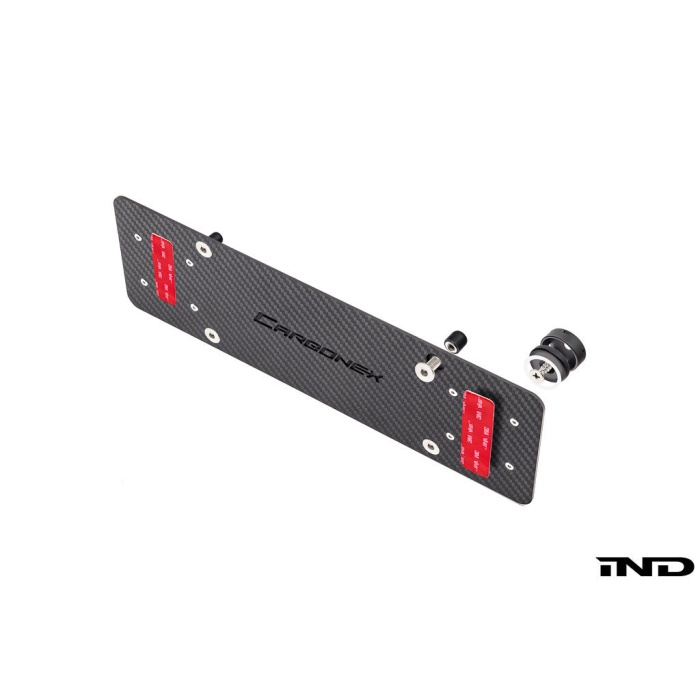 Carbonex BMW Magnetic Rear License Plate Mount - Euro Plate