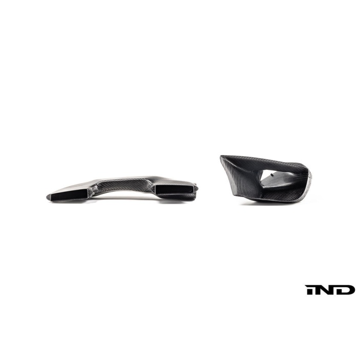 Slon Workshop E82 1-Series Carbon Intake Inlets for S65 V8 Swap