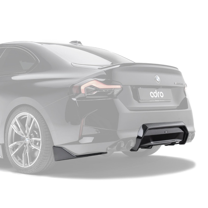 Adro BMW G42 M240i Carbon Fiber Rear Diffuser