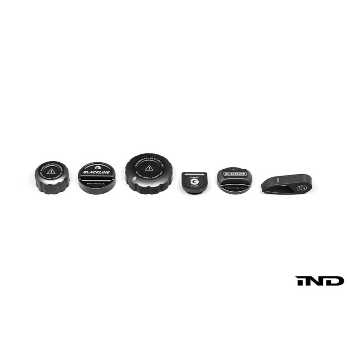 Goldenwrench Blackline Performance BMW M Car (S58) Frozen Black Cap Complete Set