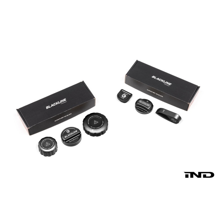 Goldenwrench Blackline Performance BMW M Car (S58) Frozen Black Cap Complete Set