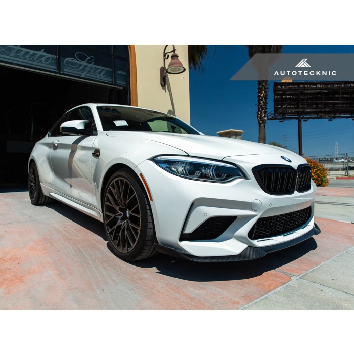 AutoTecknic F87 M2 Competition Dry Carbon Fiber Aero Front Lip