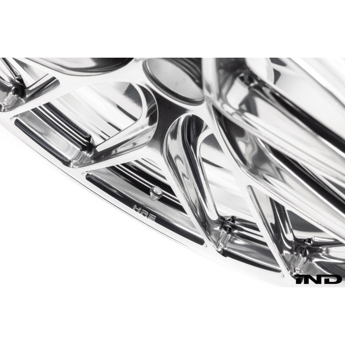 HRE F8X M3 / M4 R101LW Forged Monoblok 19 Wheel Set - High Polished Clear