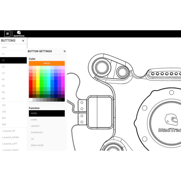 MadTrace E9X M3 GEN2 PODIUM Racing Steering Wheel System