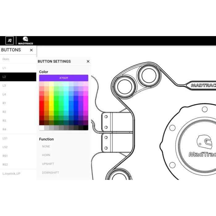 MadTrace BMW F-Chassis GEN2 CLUBSPORT Racing Steering Wheel System