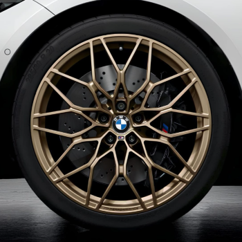 BMW G8X M PERFORMANCE 1000M JANT SETİ GOLD BRONZE MAT