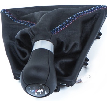 IND F8X M3 / M4 Tri-Color Leather Shift Boot Set - Cross Stitch