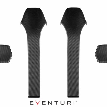 Eventuri BMW F80 M3 / F82 M4 Black Carbon Seat Back Cover Set