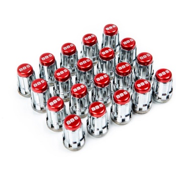 BBS-McGard Lug Nut Set - Red M12x1.5