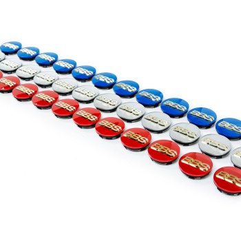 BBS Colored Wheel Center Cap Set - Fixed