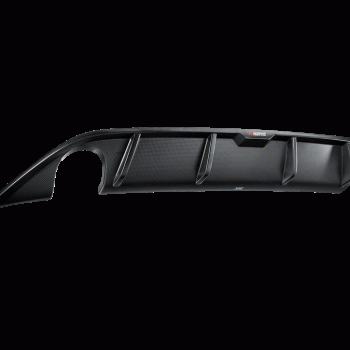 Akrapovic Golf GTI MKVII Carbon Fiber Rear Diffuser