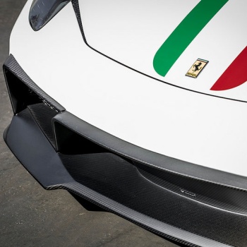 Vorsteiner 458 Italia Carbon Front Bumper + Lower Splitter