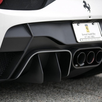 Vorsteiner 458 Italia Carbon Rear Bumper + Diffuser and Exhaust Tip Set