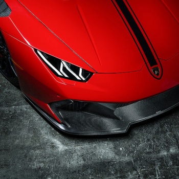 Vorsteiner Huracan Novara Edizione Carbon Front Bumper + Lower Splitter