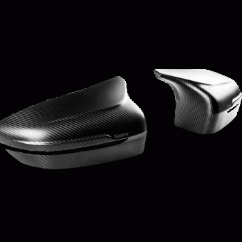 Akrapovic F90 M5 Carbon Mirror Cap Set - Matte