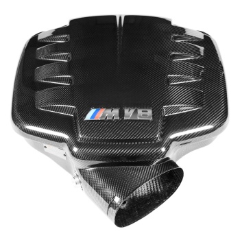 Eventuri BMW E9X M3 (S65) Black Carbon Inlet Plenum - Gloss