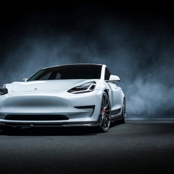 Vorsteiner Tesla Model 3 Volta Carbon Front Lip