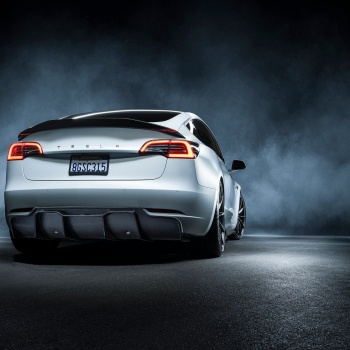 Vorsteiner Telsa Model 3 Volta Track Edition Carbon Rear Diffuser