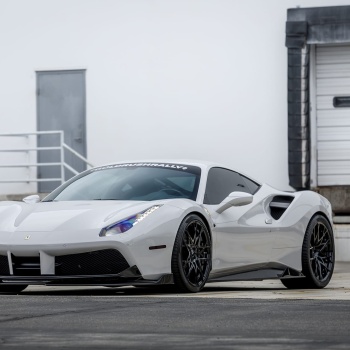 Vorsteiner FERRARI 488 ITALIA Front Spoiler Carbon Fiber Glossy