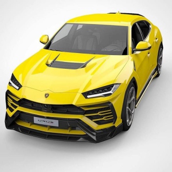 Vorsteiner LAMBORGHINI URUS UX-07 Front Airducts Carbon Matrix Glossy