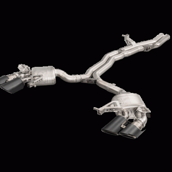 Akrapovic 95B Macan Turbo Evolution Exhaust System (Titanium) w/ Tip Set