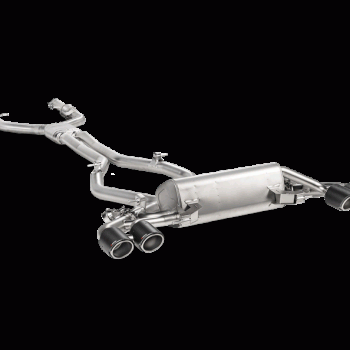 Akrapovic Alfa Romeo Giulia Quadrifoglio Evolution Exhaust System with Link Pipe Set  (Titanium)