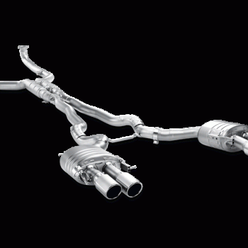 Akrapovic F12 / F13 M6 Evolution Exhaust System w/ Carbon Tail Pipe Set (Titanium)