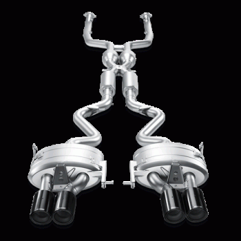 Akrapovic E92 / E93 M3 Evolution Exhaust System w/ Carbon Tail Pipe Set (Titanium)