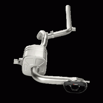 Akrapovic Renault Megane Coupe RS Evolution Exhaust System w/ Carbon Tail Pipe Set (Titanium)