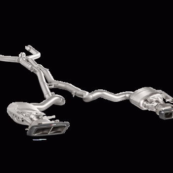 Akrapovic C205 AMG C63 Coupe Evolution Exhaust System w/ Carbon Tips (Titanium)