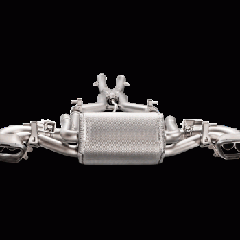 Akrapovic R190 AMG GT / GT S / GT C Evolution Exhaust System w/ Carbon Tips (Titanium)