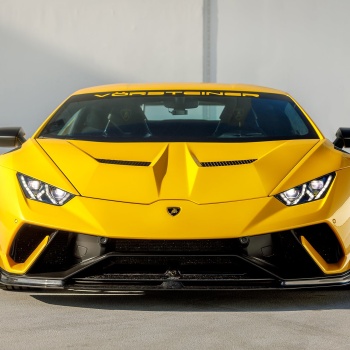 Vorsteiner LAMBORGHINI HURACAN PERFORMANTE TRENTO Front Spoiler Carbon Matrix Glossy