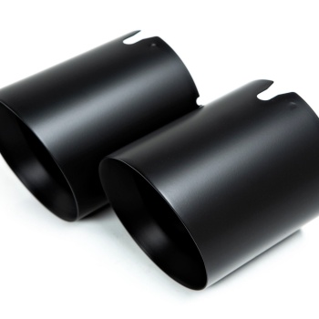 IND A90 Supra Exhaust Tip Set - Matte Black