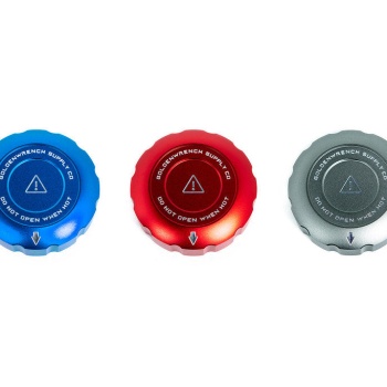 Goldenwrench Blackline Performance BMW M Car Series Coolant Expansion Tank Cap Cover