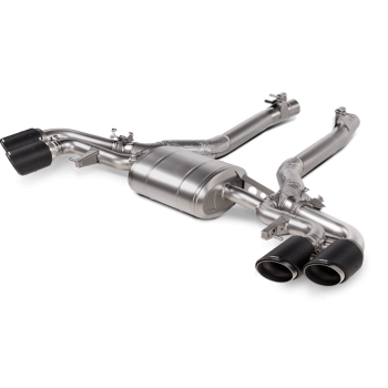 Akrapovic F95 X5M / F96 X6M Titanium Slip-On Performance Exhaust