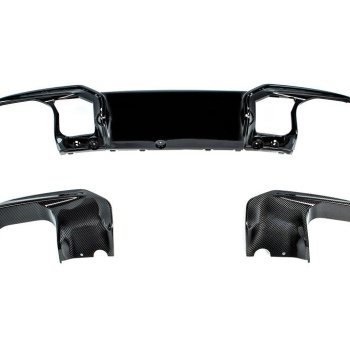 BMW M Performance F91 / F92 / F93 M8 Carbon Rear Exhaust Trim Set