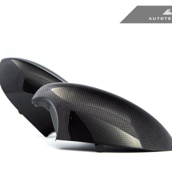 AutoTecknic E9X M3 / E82 1M Dry Carbon Mirror Covers - Version 2