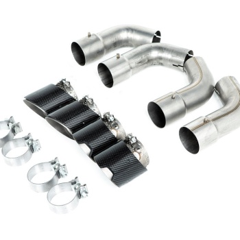 BMW M Performance F9X X5M / X6M Titanium + Carbon Exhaust Tip Set